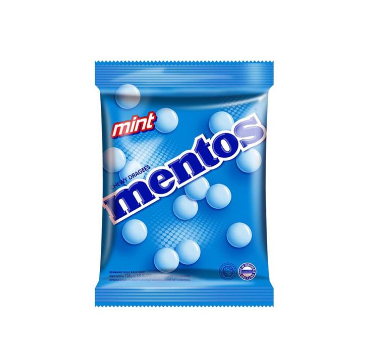 آب نبات منتوس نعنا 135 گرم Mentos